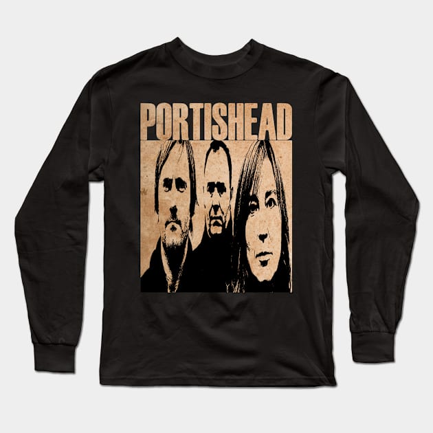 portishead_vintage Long Sleeve T-Shirt by rika marleni